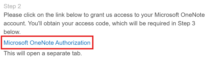 Copy the code and paste to the Access Code field.